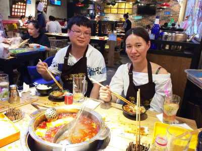 Hotpot in Chengdu