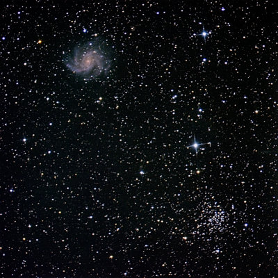 NGC_6946 et NGC 6939