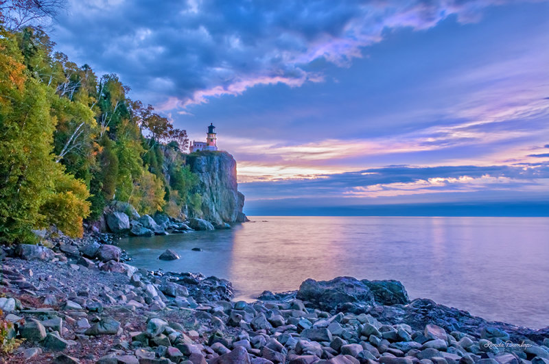 ** 30.45 - Split Rock Lighthouse: Lavender Dawn