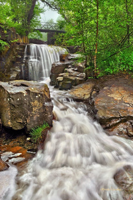 12.7 - Duluth Parks: Miller Creek Falls, Vertical 