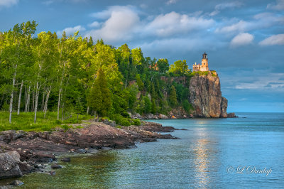 * 43.42 -  Split Rock Lighthouse: Evening In Summer Greens 