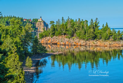 *** 25.18 - Split Rock Lighthouse:  Reflective Summer Day