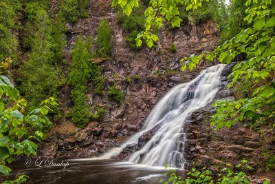 * 74.41 - Caribou Falls With Leaves 
