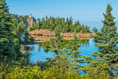*** 25.19 - Split Rock Lighthouse: #4 View With Foreground Trees