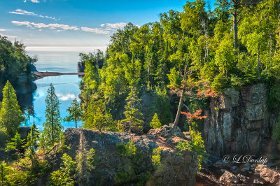 * Tettegouche:  Baptism River Overlook 