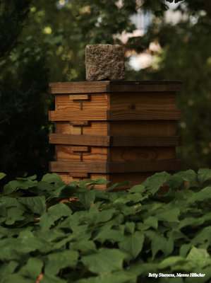 The Japanese garden; bee hive