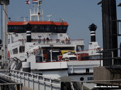De boot komt binnen