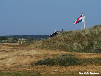 Tipi's en een blokhut bij Klein Vaarwater