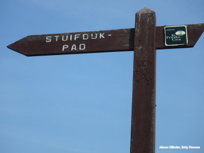 Langs de oude stuifdijk naar de Oerd