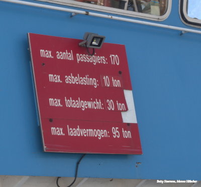 What can be transported by the ferry