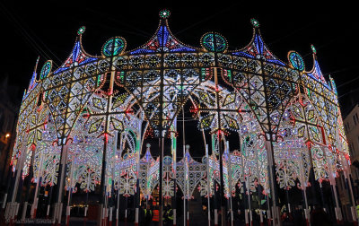 Dome and Arches by Luminarie De Cagna