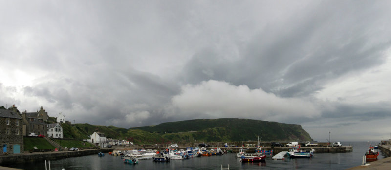 Aug 17 Gardenstown before a thunderstorm