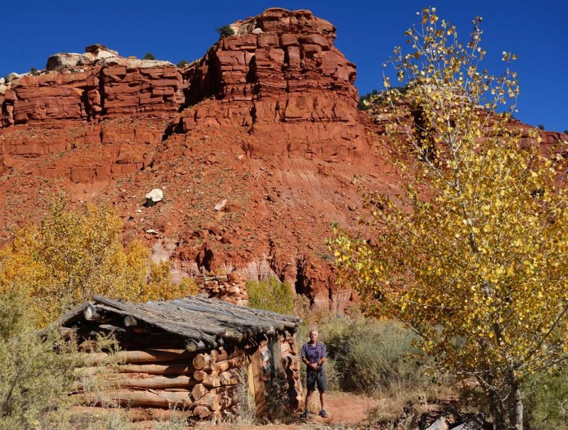 Hackberry canyon Watson Cabin- what a great spot