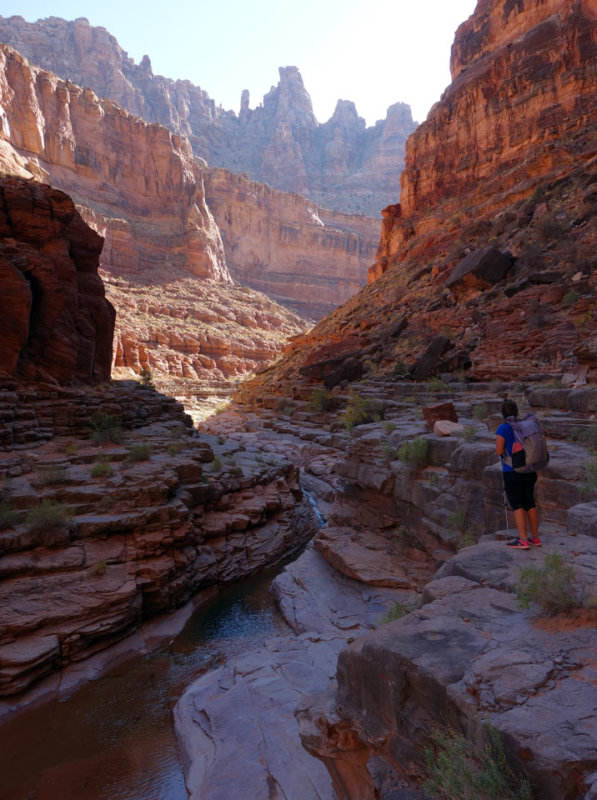 Lower Dark canyon below the Sundance trail was stunning