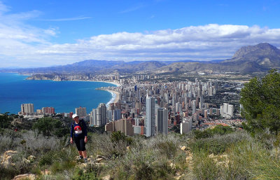 2018 Walking north from Benidorm