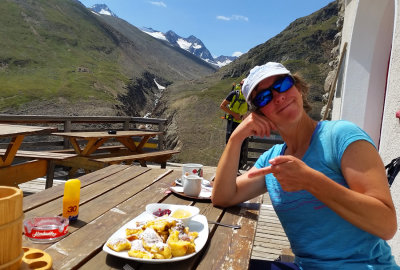 Kaiserschmarn for lunch