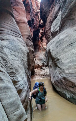 Down Buckskin Gulch