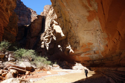 Day 3 Huge alcove in lower Kanab