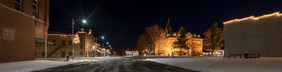 Christmas Eve 2017 Town Square Panorama