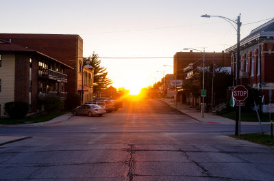 Equinox Sunset