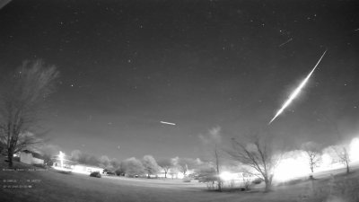 Sporadic Meteor during the Geminid Shower