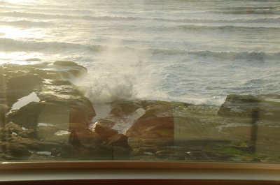Ocean side at the Overleaf, Yachats Or March 2017