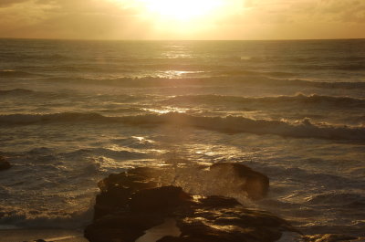 Ocean side at the Overleaf, Yachats Or March 2017