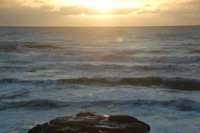 Ocean side at the Overleaf, Yachats Or March 2017