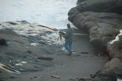 Ocean side at the Overleaf, Yachats Or March 2017