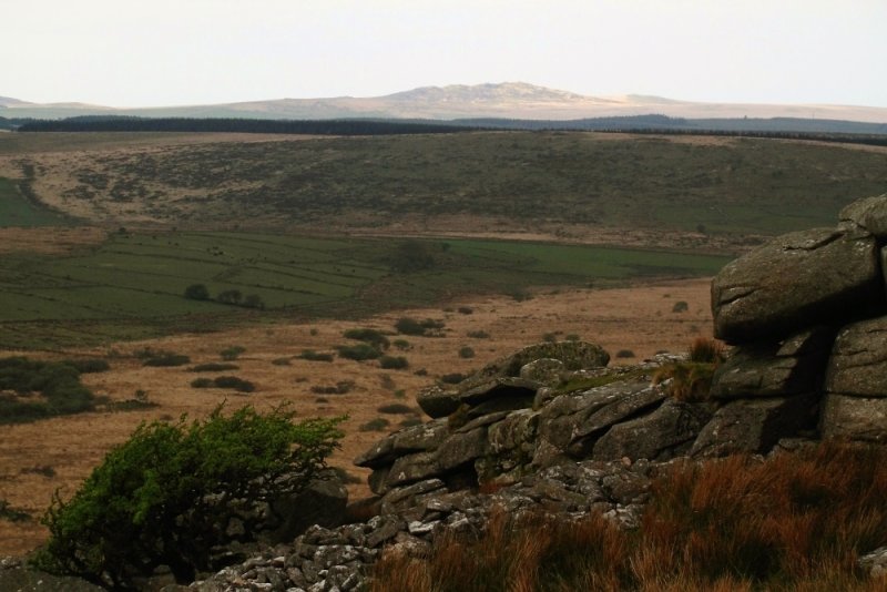 Dramatic moorland landscape, Bodmin Moor