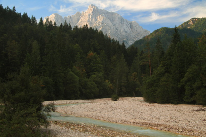 Mountain landscape, near Lake Jasna