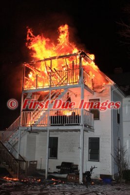 Dudley MA - Apartment house fire; 12 Schofield Ave. - February 1, 2018