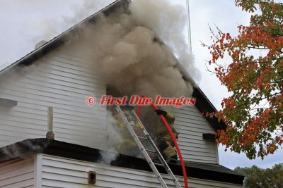 Webster MA - Structure fire; 24 Poland St. - October 17, 2018
