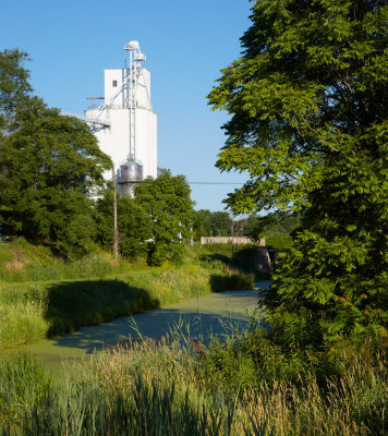 Canal and Elevator at Utica 