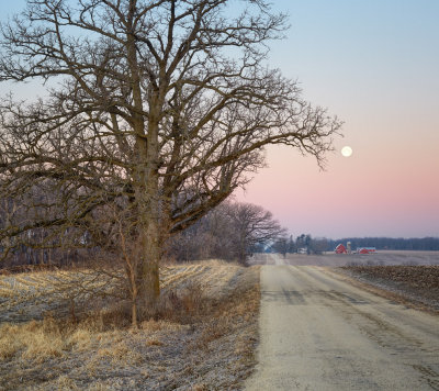 Hay Road and Moon 