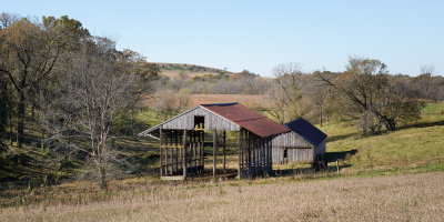 Pasture Outbuildings in October