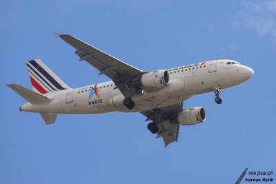 Airbus A319 Air France Paris 2024