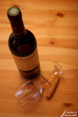 28-06-2007 : A glass of wine / Un verre de vin