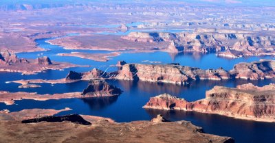 Lake Powell Colorado River Glen Canyon National Recreational Area Arizona and Utah 086  