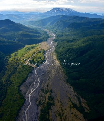 Bear Creek North Fork Toutle River Mount St Helens National Volcanic Monument Washington 037  