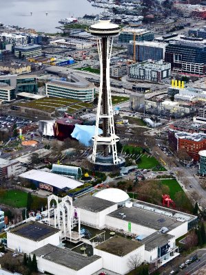 Space Needle Pacific Science Center EMP Chiuly Glass Garden Seattle 254 