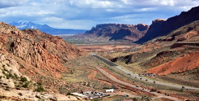 Moab Canyon Moab Fault Moab Utah 621 