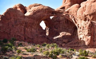 Double Arch at Arches National Park Moab Utah 1062  