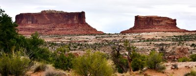 Merrimac Butte Monitor Butte Sevemile Canyon Moab Utah 030 