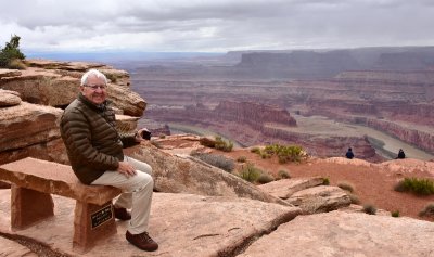 Charlie at Dead Horse Point State Park Moab Utah 446 