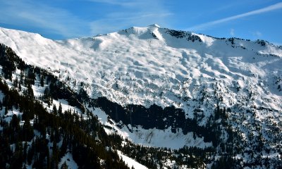 Lennox Mountain and Goat Basin Crystal Lake Cascade Mountains Washington 104  