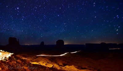 Monument Valley at night 018a  