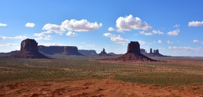Monument Valley from Artists Point Tribal Park Arizona-Utah 774  