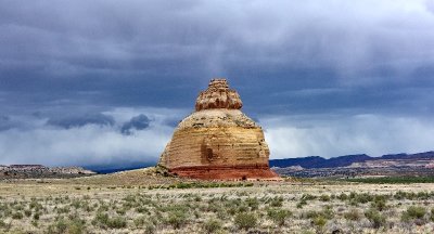 Church Rock in Peters Canyon of Dry Valley Utah 182 