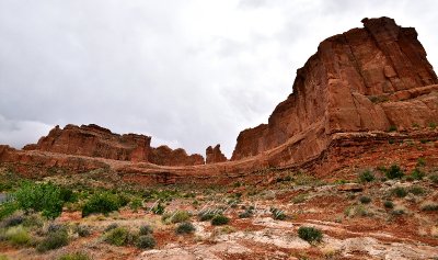 East Face of Park Avenue Arches National Park Moab Utah 281  